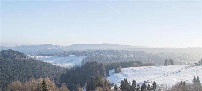 Ferienwohnung Panoramablick Postwiese Winterberg Exterior foto