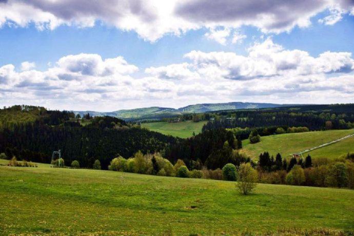 Ferienwohnung Panoramablick Postwiese Winterberg Exterior foto